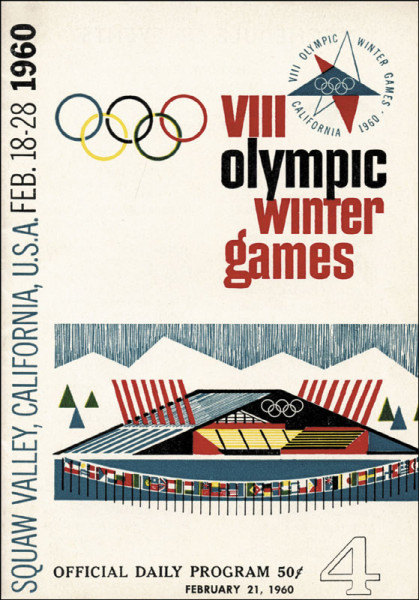 Programme: Olympic Winter Games 1960. No.4