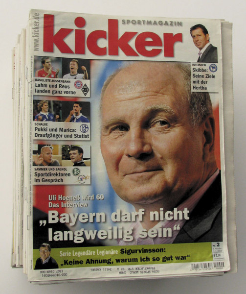 Kicker 2012 MonDon : Jg.: Nr.1/2 - 104/5, komplett