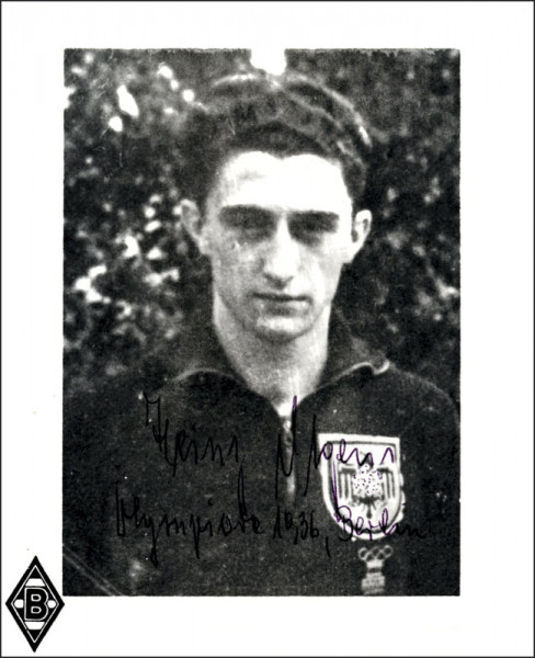 Ditgens, Heinz: German Football Autograph