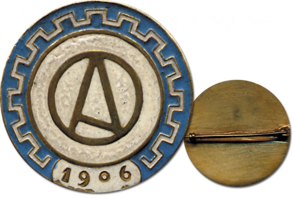 Olympic Games 1906. Official Participation badge