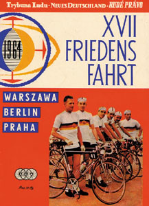 Vorschau auf die XVII. Friedensfahrt 1964. (Neues Deutschland)
