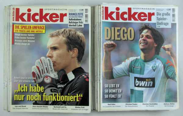 Kicker 2007 Mon. : Jg.: Nr.2-104 komplett