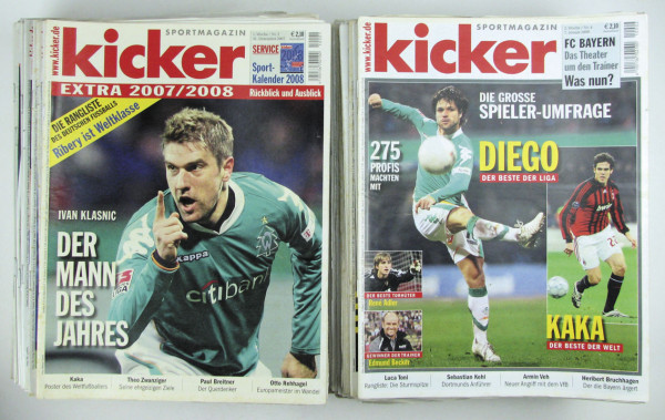 Kicker 2008 Mon. : Jg.: Nr.2-104/5 komplett