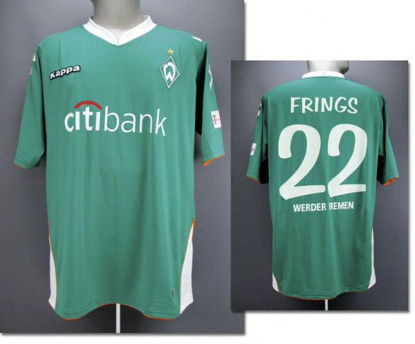 match worn football shirt Werder Bremen 2008/2009