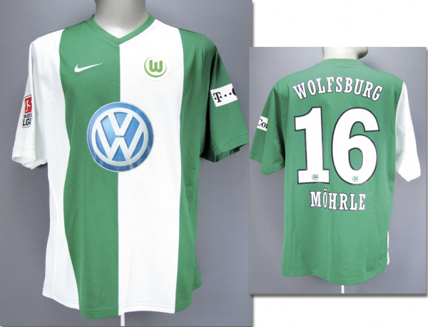 match worn football shirt VfL Wolsburg 2006/2007