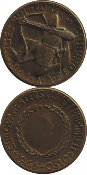 Participation Medal: European Athletics 1946