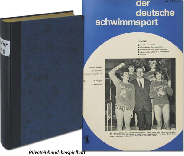 Schwimmen - 1968 18.Jg.: Nr.1-52: Der Deutsche Schwimmsport '68