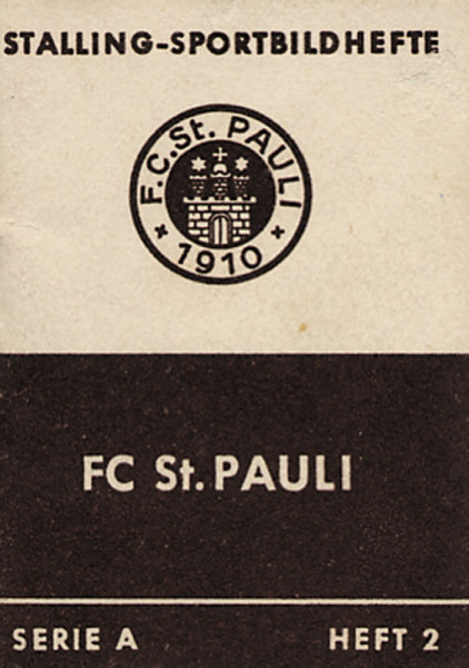 FC St.Pauli. Mini-booklet 1950.