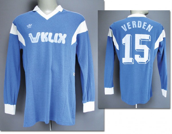 match worn football shirt TSV Verden 1980s