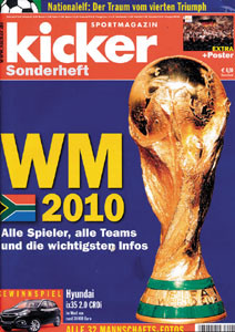 Sondernummer WM-2010 : Kicker Sonderheft WM 10