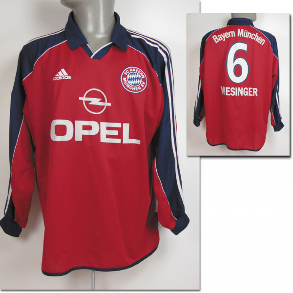 match worn football shirt FC Bayern Munich 1999