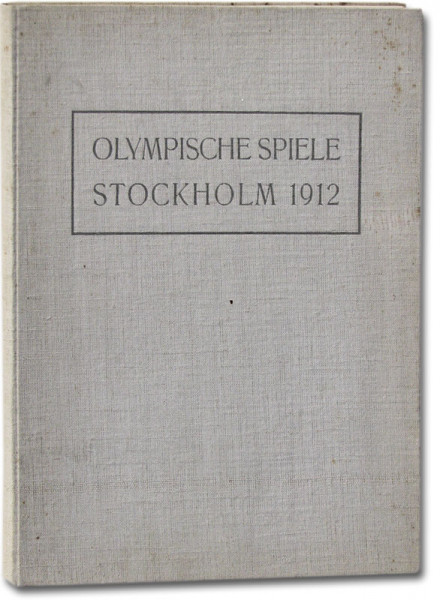 Olympische Spiele 1912. Stockholm.