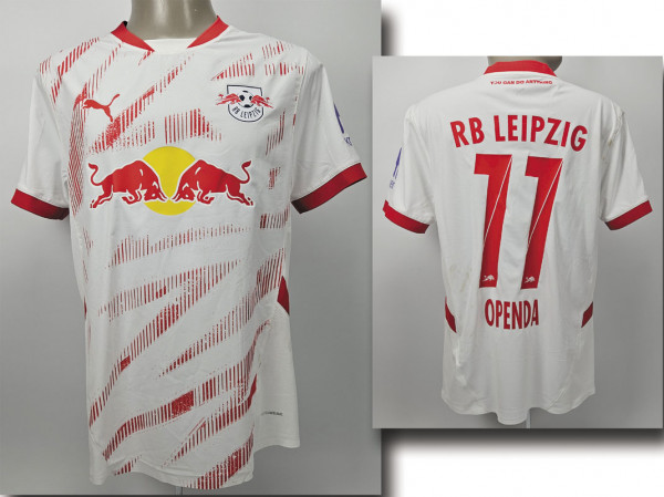 match worn football shirt RB Leipzig 2024/2025