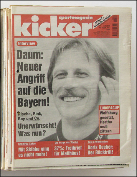 Kicker 1999 Don : Jg.Nr. 3-103 unkomplett