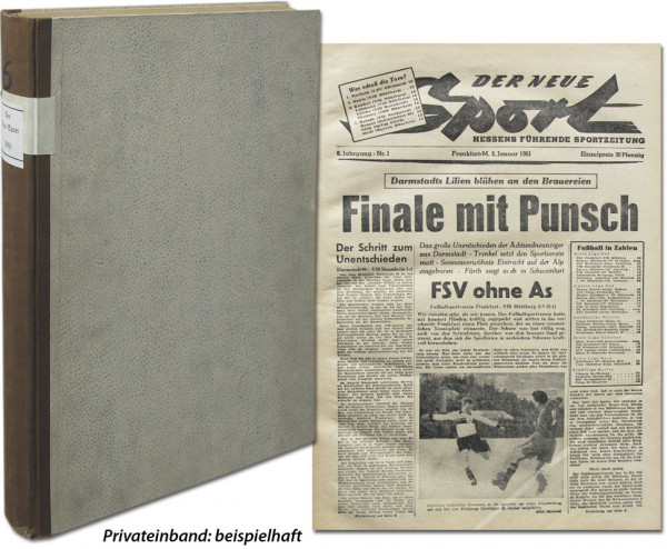 Der neue Sport 1951 : Jg. Nr.1-52 komplett