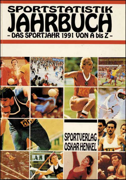Sportstatistik-Jahrbuch 1991.