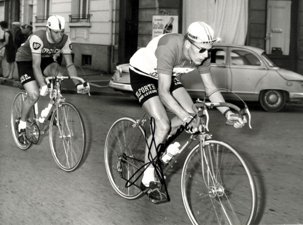 Janssen, Jan: Tour de France autograph 1968. Jan Janssen