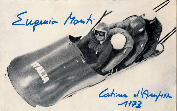 Monti, Eugenio: Autograph Olympia 1956-68. Eugenio Monti