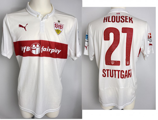 Adam Hlousek am 25.04.2015 gegen SC Freiburg, Stuttgart, VfB - Trikot 2014/2015