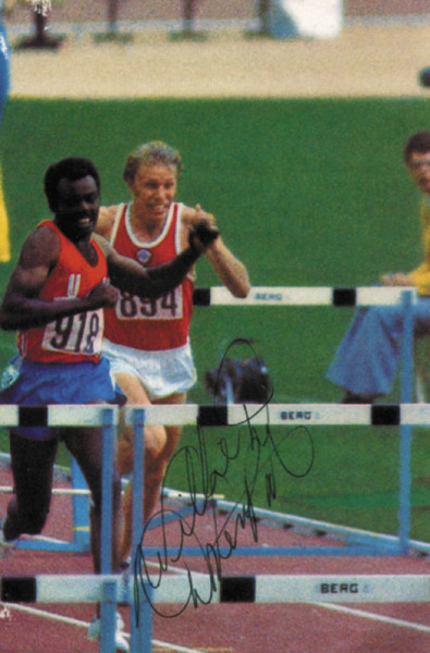 Davenport, William: Autograph Olympic Games 1968 1976 athletics USA