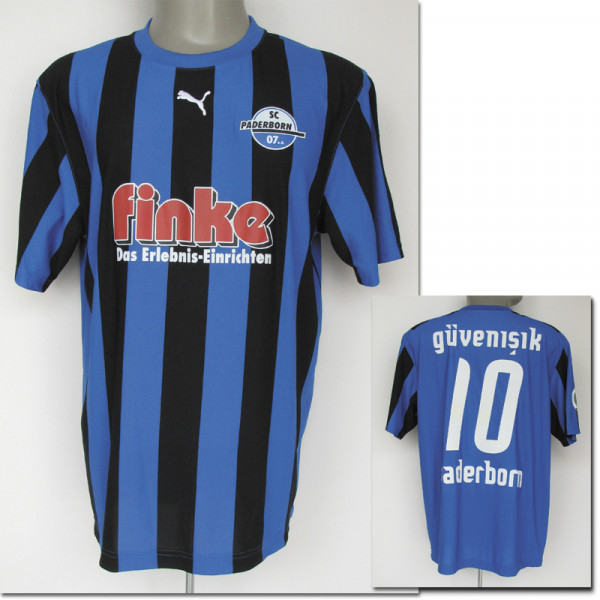 match worn football shirt SC Paderborn 2008/09