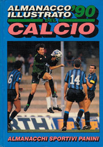 Almanacco Illustrato del Calcio 1990.