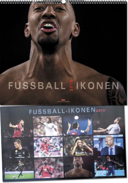 Fußball-Ikonen 2019, Wandkalender 2019