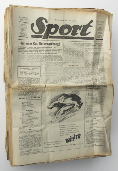Sport Zürich 1953 : 33.Jg.: Nr.1-164 unkomplett