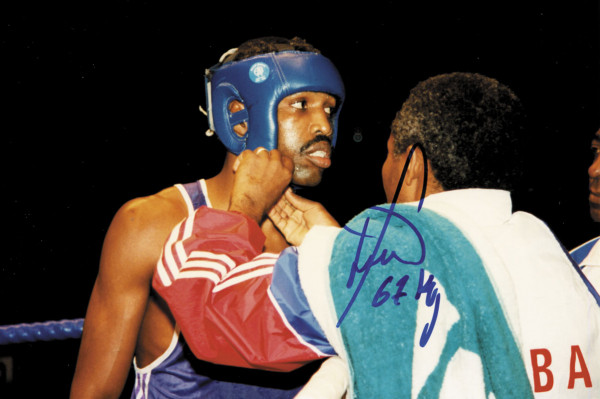 Hernández Sierra, Juan: Olympic Games 1992 Boxing Autograph Cuba