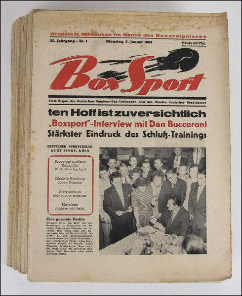 Box-Sport 1954 : Jg.: Nr.1-52 komplett