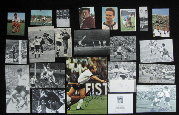 Nationalmannschaft 1962: Autograph Football Germany World Cup 1962