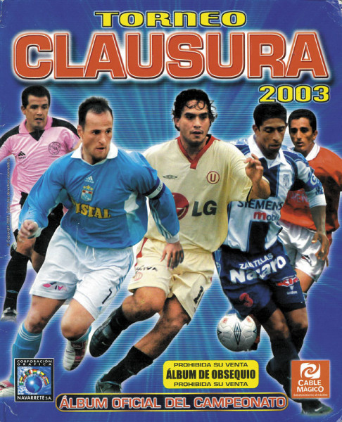 Sticker Album 1st League Peru 2003