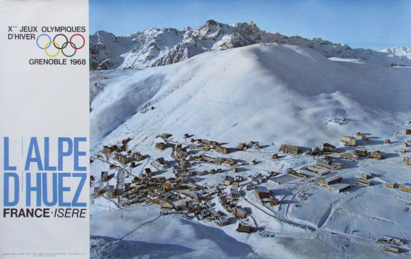Poster Olympic Winter Games 1968 Grenoble
