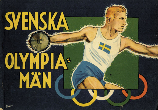 Olympic Games 1936 Berlin. Swedish Sticker Album