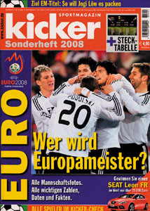 Sondernummer EM-2008 : Kicker Sonderheft 08 EM