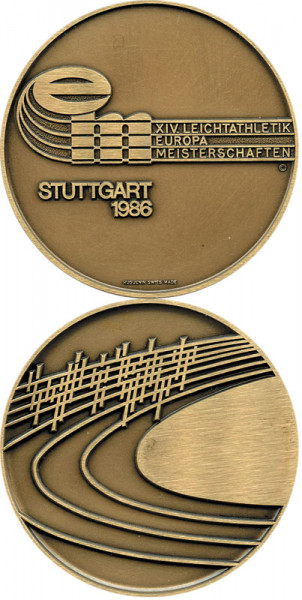 Athletics European Championships Stuttgart 1986.