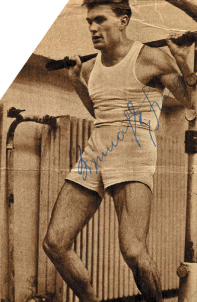 Zsivotzky, Gyula: Autograph Olympic Games 1960 1968 athletics Hunga