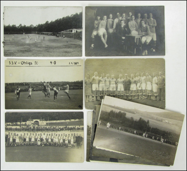 13 Football Postcards Wupprtaler SV 1912 - 1924