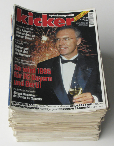 Kicker 1995 MonDon : Jg.Nr. 1/2-104/105 komplett