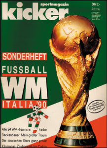 Sondernummer WM-1990 : Kicker Sonderheft WM'90 Italia