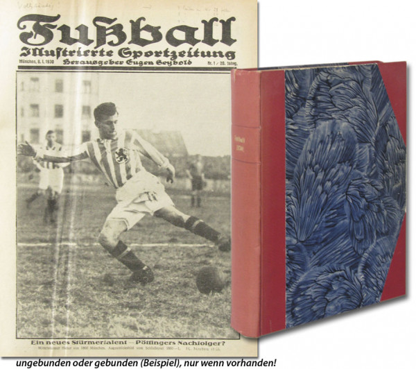 Fußball 1930 : 20.Jg.: Nr.1-52 komplett