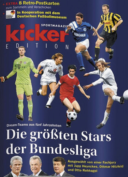 Die größten Stars der Bundesliga.