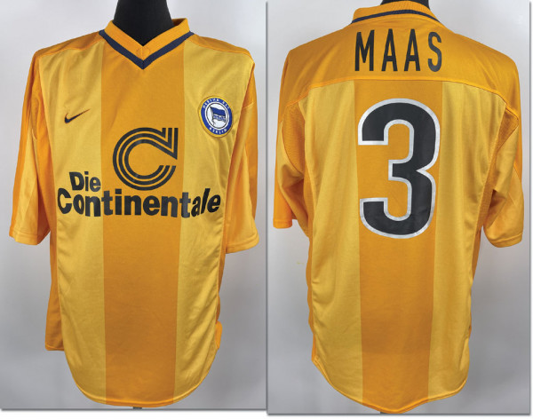 Match worn football shirt Hertha Bsc 1999