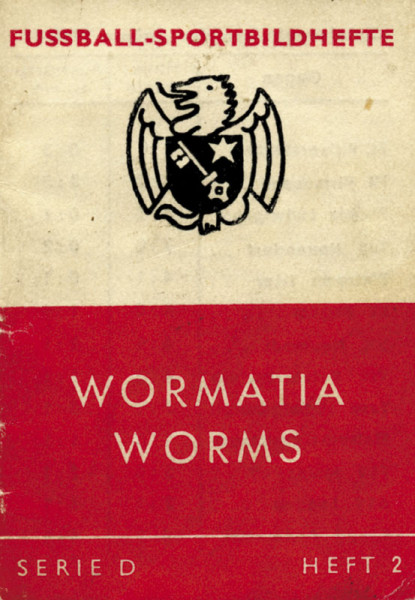 Fussball-Sportbildhefte. Wormatia Worms. Serie D Heft 2.