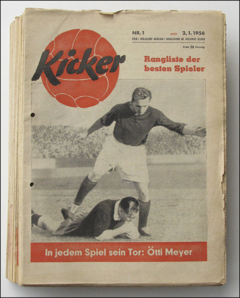 Kicker 1956 : Jg.: Nr.1-53 unkomplett
