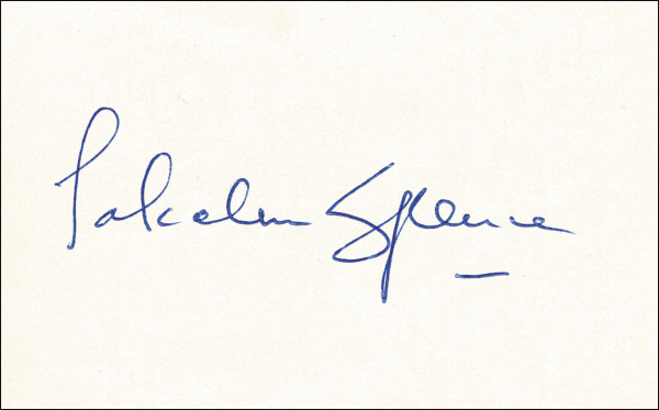 Spence, Malcolm: Olympic Games 1960 Autograph Athletics South Affi