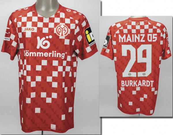 Jonathan Burkhardt am 01.12.2024 gegen Hoffenheim, Mainz, FSV 05 - Trikot 2024/2025