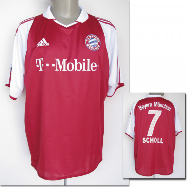 match worn football shirt Bayern Munich 2003/04