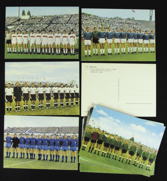 17 German Football Collector Cards 1963 - 1964