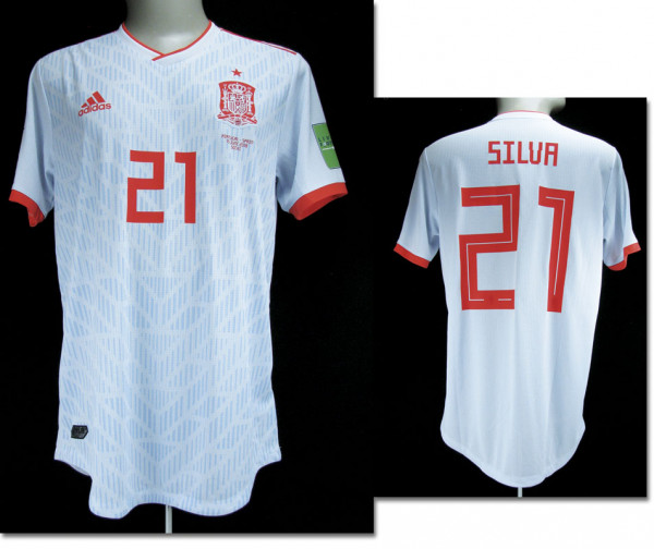 David Silva, 15.06.2018 gegen Portugal, Spanien - Trikot 2018 WM